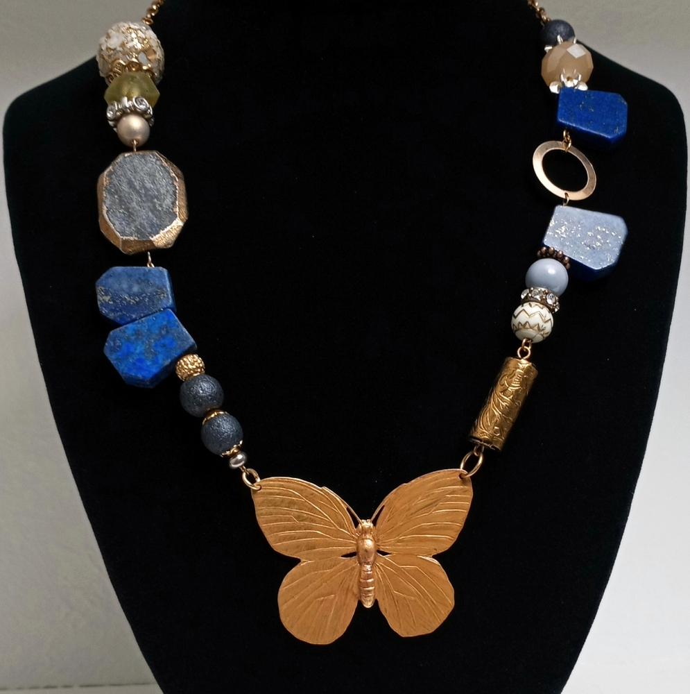 Butterfly Statement Necklace
